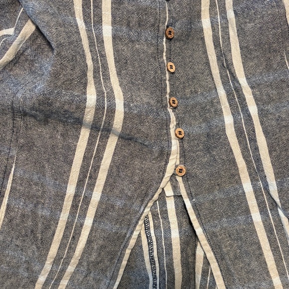 NWT Free People Linen Cotton Life Like This Midi Dress - Picture 11 of 11